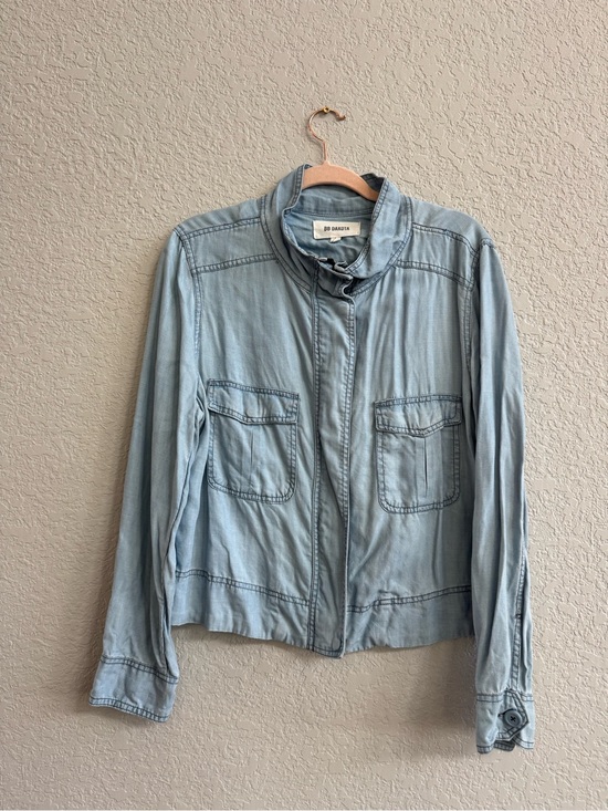 BB Dakota by Steve Madden Jackets & Blazers - BB Dakota by Steve Madden Light Blue Denim Jacket